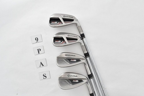 Juego de hierros Taylormade M6 de 8 piezas 5-6-7-8-9-PW-AW-SW Flex rígidos... - Imagen 6 de 15