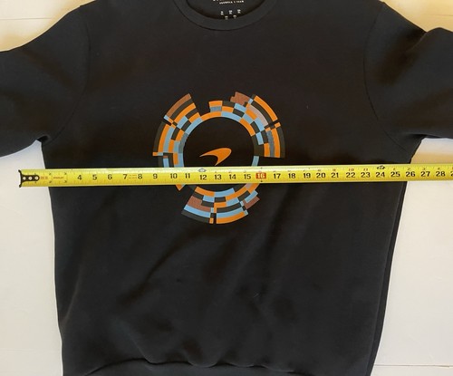 McLaren Formula 1 Team F1 Racing Dynamic Racing Crewneck Men 3XL Black - Picture 5 of 5