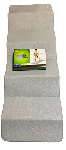 Golds Gym rutschfeste faltbare Matte 2x6' Kern und Flexibilität - Bild 4 von 4