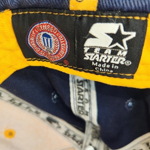 Michigan Wolverines De Colección Gorra de Arranque NCAA Fútbol Azul Amarillo - Imagen 7 de 9