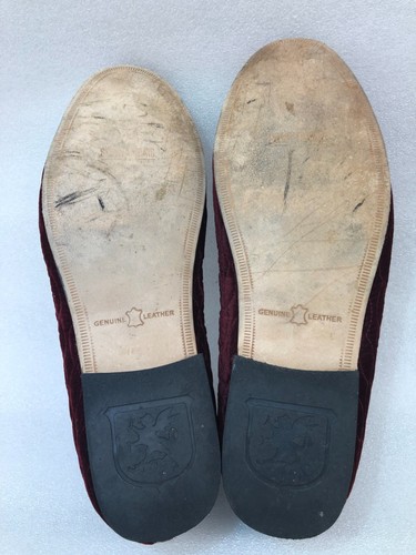 Stacy Adams Herren Valet Slipper Bit Halbschuh Samt Leder Schuhe - Bild 5 von 6