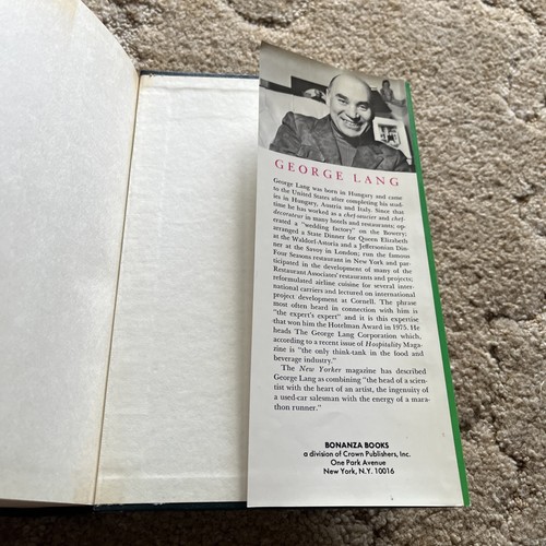 The Cuisine Of Hungary Hardcover Book By George Lang W/DJ - Picture 8 of 9
