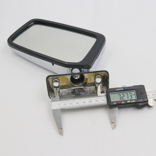 DODGE CHRYSLER PLYMOUTH MITSUBISHI ARROW LANCER L/R CELESTE CHROME DOOR MIRROR - Foto 5 di 6