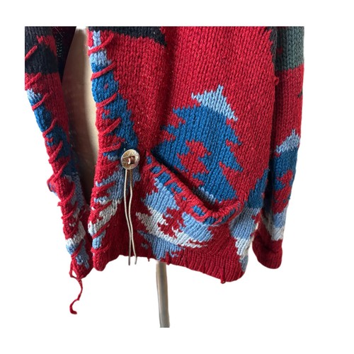 Vintage Handmade Southwestern Pullover Damen Gr. Large XL *Angebot lesen - Bild 2 von 7