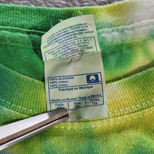 Camiseta Savannah Bananas Logo Para Hombre Talla XL Tie Dye Béisbol Georgia Verde Azul - Imagen 5 de 9