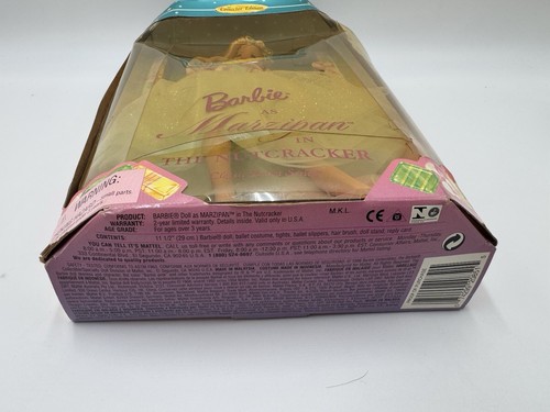 Mattel Barbie as Marzipan in the Nutcracker Ballerina Doll NRFB - Picture 5 of 12