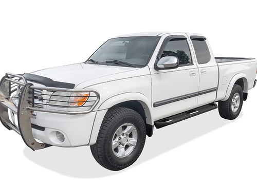 APS Truck Armor Running Boards Black for 00-06 Toyota Tundra Ext IA20SJF0B - Picture 2 of 5