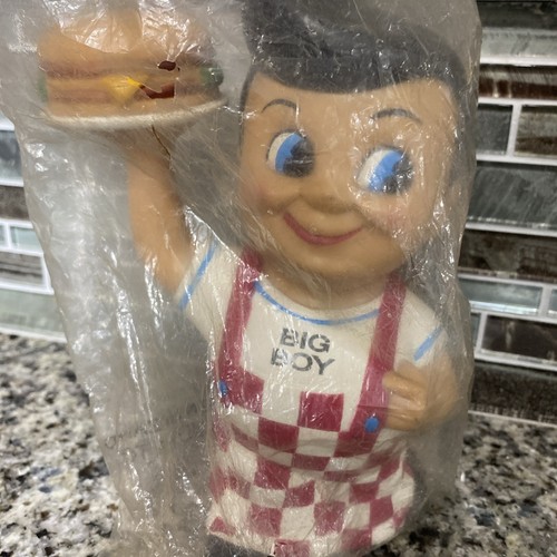 BOB'S BIG BOY Vintage MONEDA DE GOMA ALCANCÍA 8" EN PAQUETE DE PLÁSTICO ORIGINAL - Imagen 2 de 8