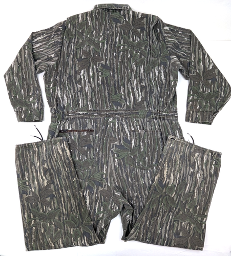 Vth Liberty Camo Realtree Coveralls Mens 2XL (52 Chest) Camouflage Tree Hunting - Picture 12 of 14