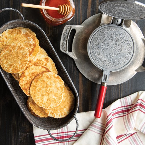Plancha Nordic Ware Norwegian Krumkake y Pizzelle - Imagen 5 de 8