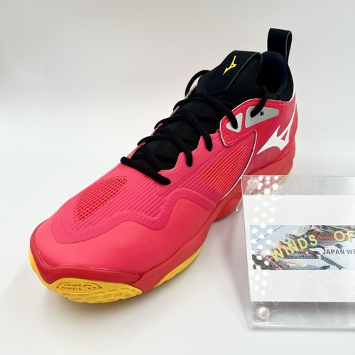 Mizuno Volleyball Shoes WAVE MOMENTUM 3 Red V1GA231204 US 5 - 13 New - Picture 14 of 24