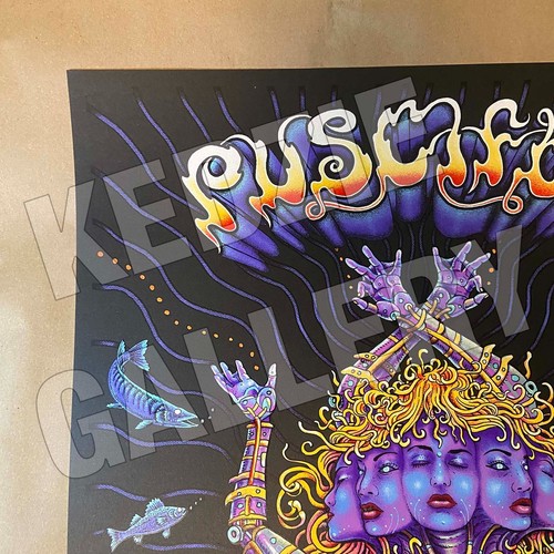 Póster Puscifer 2025 5/31 Milwaukee WI EMEK AE Perla Brillo Firmado Garabateado X/100 - Imagen 2 de 6