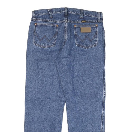 WRANGLER Vaqueros Hombre Azul Regulares Recta Mediano W32 L28 Corte Clásico - Imagen 4 de 6