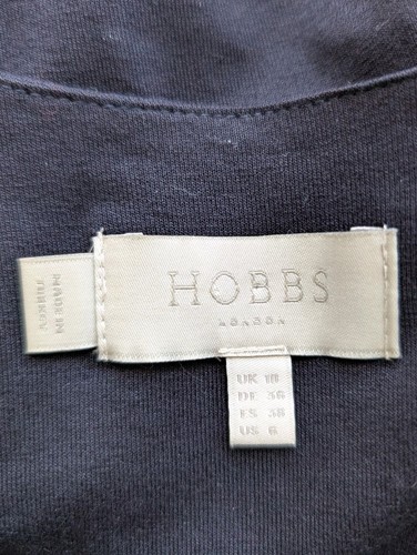 Vestido Hobbs Envolvente Jersey Estampado Cereza Mangas Largas Talla 10 Trabajo Formal Otoño - Imagen 11 de 13