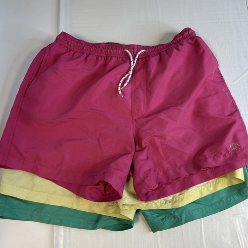 3 x Mens Swim Shorts Bundle Holiday Blue Pink Green F&F Peacocks XL/XXL - Picture 1 of 24