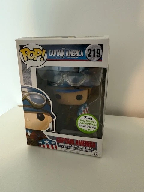 Funko Pop! Marvel Captain América 2017 Spring Convention 219 - Photo 1/1