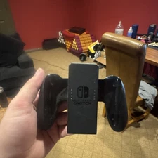 Nintendo Joy-Con Grip Black Ergonomic Controller Attachment for Switch