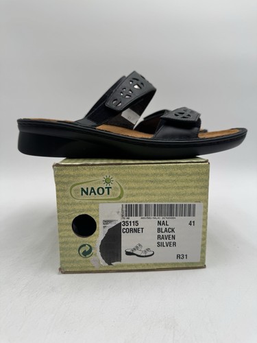 Naot CORNET Women's NEW Sandal Black EU Size 41 Regular (35115) - Picture 11 of 11