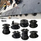 Decking Support Pedestal Set Eliminate Slope Difference Easy Installation