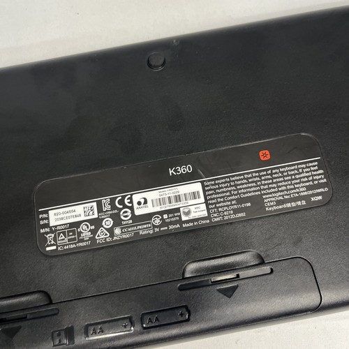 Logitech K360 (820-004554) Wireless Keyboard with Logitech Receiver With USB - Picture 7 of 10