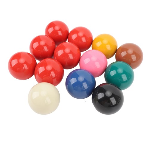 13 Stück Snookerkugeln Standard 2,1 Zoll Durchmesser Ersatz Harz Billardkugeln GS - Bild 10 von 23