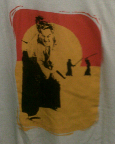 Samurai T-Shirt Herren Large - Bild 2 von 3