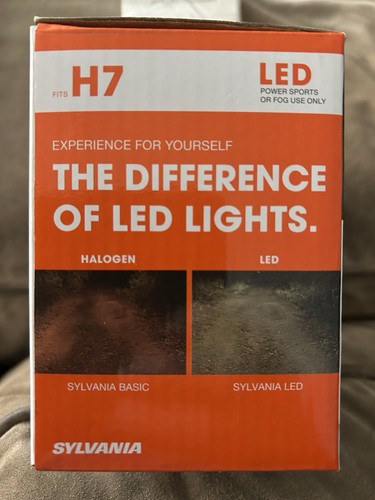 Sylvania H7 LED Fog & Power Sports Headlight Bulb Off-Road 1 Bulb 6000K - Picture 4 of 6