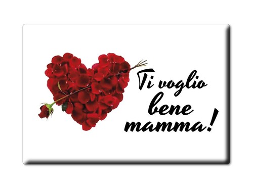 Magnet Muttertag Ich liebe dich MAMA Magnet Geschenkidee Familie - Bild 1 von 8