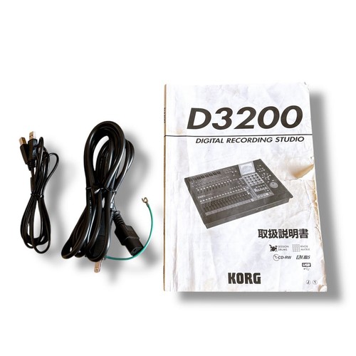 KORG D3200 Digital Multitrack Recorder 24bit 32 Spur Aufnahme getestet funktioniert - Bild 8 von 8