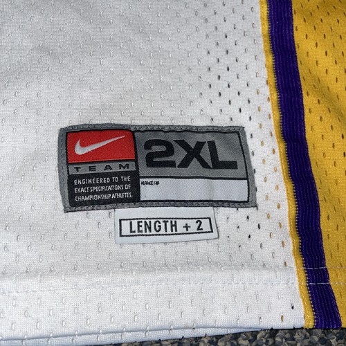 Kobe Bryant Los Angeles Lakers Trikot NBA Nike Weiß Größe 2XL - Bild 3 von 5