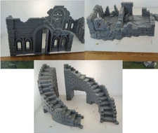 GREAT VALUE Ruins 28mm terrain FAST SHIP|Alternate Wargaming Miniature