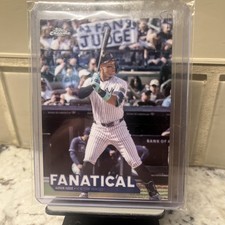 2025 Topps Chrome #FAN-14 Aaron Judge Fanatical SSP Case Hit 