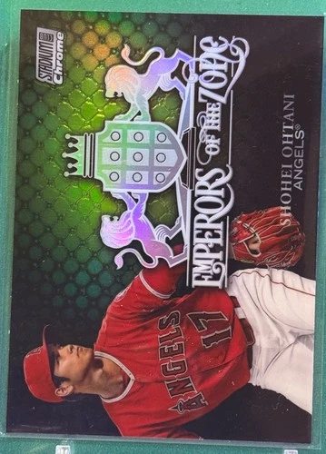 SHOHEI OHTANI 2020 TOPPS STADIUM CLUB EMPERORS OF THE ZONE ANGELS TRADING CARD