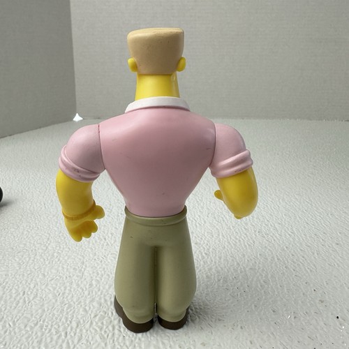 Rainier Wolfcastle Simpsons WOS World Of Springfield Figur komplett Playmates - Bild 3 von 4
