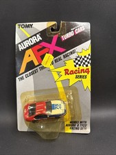 AFX TOMY NISSAN 300ZX Turbo Red White Blue #75 Aurora HO Slot Car Racing Series