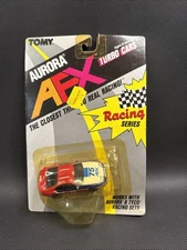 AFX TOMY NISSAN 300ZX Turbo Red White Blue #75 Aurora HO Slot Car Racing Series