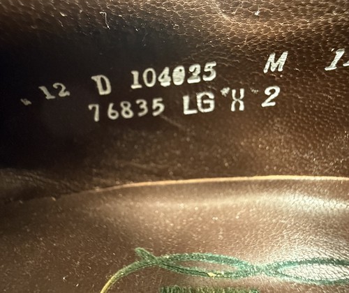 VTG Florsheim Signature Collection Wing Tip Brown Leather Oxford Shoes Sz 12D - Picture 8 of 8