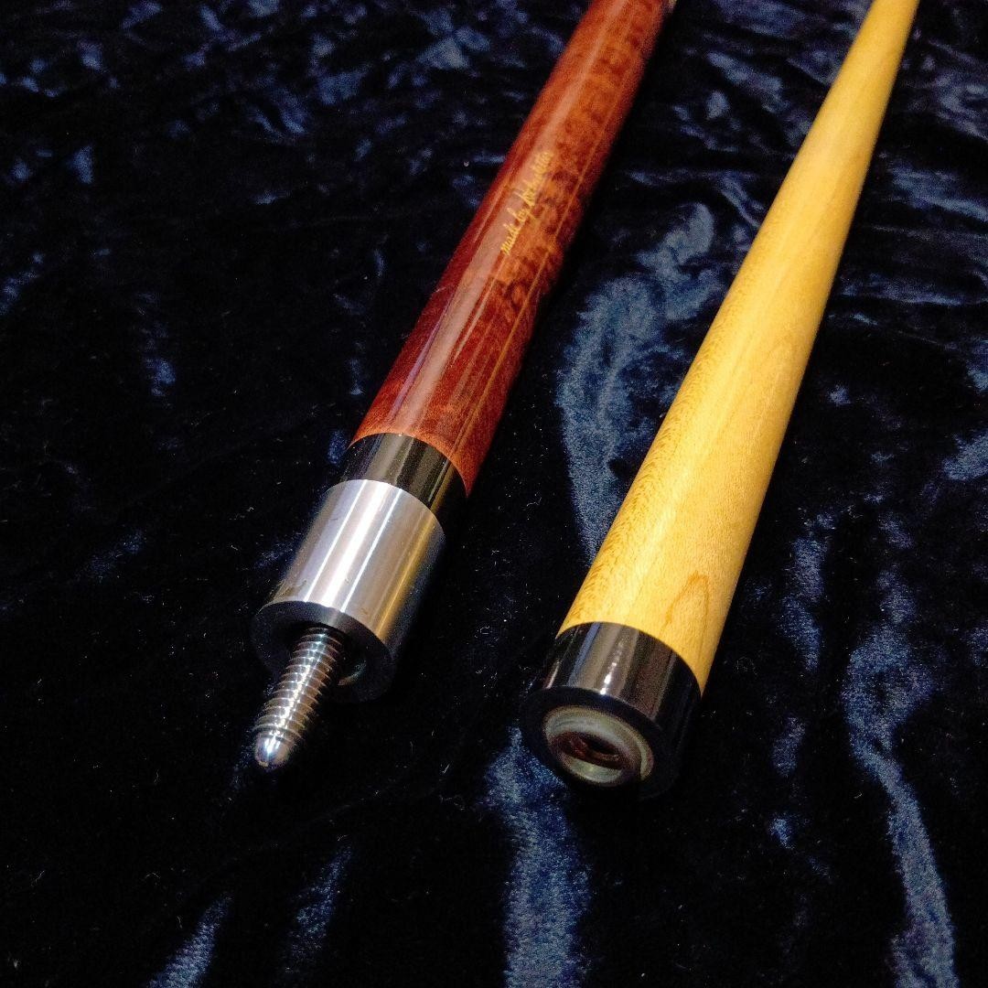 オールドAdam HELMSTETTER ADAM Helmstetter ＆Vintage ADAM Set Billiard Cue Used From