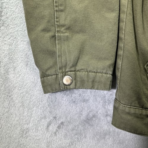 Volcom Jacket Mens L Green Palm Drive Fleece Sherpa Lined Full Zip Outdoors - Picture 5 of 22