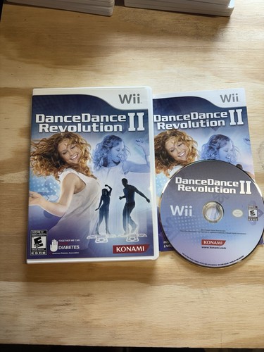 Dance Dance Revolution II (Nintendo Wii) komplett CIB getestet mit Handbuch