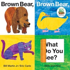 Brown Bear, Brown Bear, What Do You See? Slide and Find: An interactive boar...