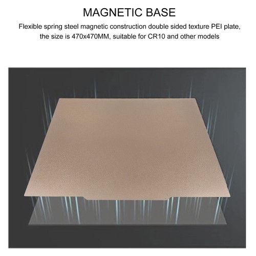 Doppelseitige Strukturierte PEI-Platte Flexible Bauplatte Aus Federstahl - Photo 5/22