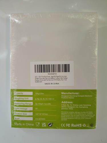 Báscula de Alimentos Mik-Nana, Báscula de Cocina Digital 10kg/22lb Peso Gramos y Onzas para - Imagen 2 de 2