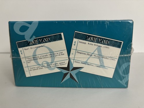 Movie Mania The Sequel Bonus Cards Vintage 1996 SEALED 990 New Questions Sealed - Picture 5 of 6