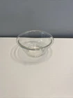 Vintage PYREX 322 Clear Glass Nesting Mixing Bowl  1 Quart