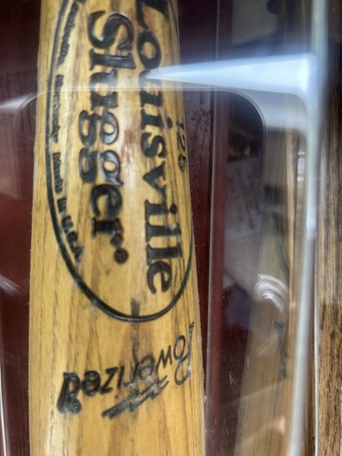 Jose Cabrera Brewers Relief Pitcher Home Run Winnin Game Bat - Picture 2 of 5