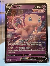 Pokémon Mew v TCG Card 60/159 Crown Zenith Ultra Rare