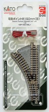 Kato 20-240 Elektrische Weiche links 150mm 45° EP150-45L – N-Spur