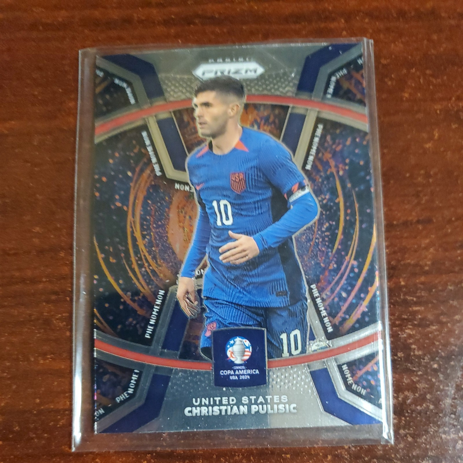 2024 Prizm Copa America Christian Pulisic Phenomenon Silver #16 USA