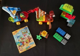 Lego Duplo 10539 Beach Racing Complete Set Neverland Pirates Captain Hook Skully